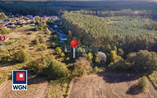 Grunt budowlany jednorodzinny na  sprzedaż Szczecin - Działka w Wielgowie przy lesie